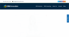 Desktop Screenshot of crminnovation.com